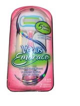 Gillette Venus Women&#39;s Embrace 5 and 2 Refills Pink - £11.29 GBP