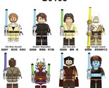 7 Pcs Star Wars Obi-Wan Kenobi Qui-Gon jinn Building Block Minifigure - £15.55 GBP