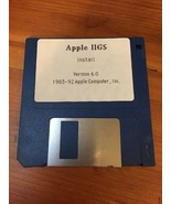Vintage 1992 Mac Macintosh Apple IIGS 6.0 Software Installation Floppy Disk - €51,59 EUR