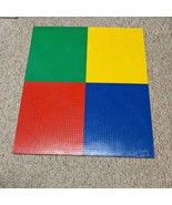 64 X 76 Building Block Baseplate Red Blue Green Yellow Highway Landscape  - $26.73