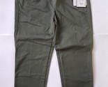 J109 Dana Buchman Size 6 Stretch 5-Pocket Denim Capris - Army Green - New - $19.34