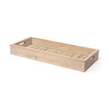 Natural Blonde Wood With Coastal Inspired Tray - £136.62 GBP