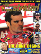 Jeff Gordon Feb 06 Nascar Illustrated Preview Issue The Hunt Begins - £20.71 GBP