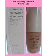 Avon Beyond Color Perfecting Foundation  Natural Nude  1 Fl Oz New In Or... - $13.69 CAD