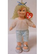 TY TEENIE BEANIE BOPPERS &quot;SASSY STAR&quot; BLONDE HAIR &quot;2002&quot; BENDABLE NWTs ! - €7,80 EUR