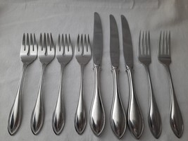  9 Pc Stainless Flatware ~ Oneida ~ Arbor American Harmony ~ Salad Knives Forks - £15.53 GBP
