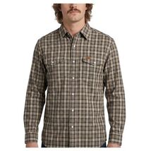 VTG 90s Carhartt Black Tan Red Plaid Pearl Snap Western Shirt S Rugged W... - $34.60