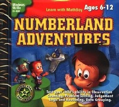 Numberland Adventures (Ages 6-12) (PC-CD, 2001) Windows - NEW in Jewel Case - £3.15 GBP