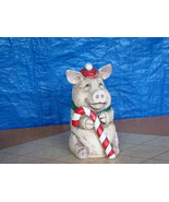 #0825 Snow Piggy Medium Statue - £19.98 GBP
