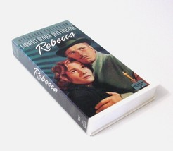 Hitchcock&#39;s REBECCA Daphne Du Maurier Classic Mystery Oliver-Joan Fontaine VHS - £7.95 GBP