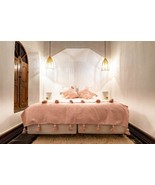 Pink handmade moroccan blanket, Berber blanket, woven blanket, Throw bla... - $149.00