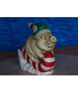 #0830 Piggy Sleigh Ride Statue - £19.98 GBP