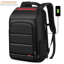 Crossten Crossbody Bags Multifunctional Shoulder Bags USB Charging Messenger Sli - £64.15 GBP