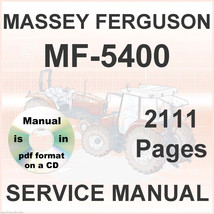 Massey Ferguson MF 5470 5460-SA 5470-SA 5475-SA  Tractors Shop Service M... - $24.95