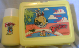 1987 Thermos Brand Who Framed Roger Rabbit Lunch Box w/Thermos Don't Make Waves! - $29.99