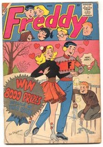 Freddy #16 1959- Ice skating cover- Charlton comics G+ - $40.74