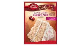 3 Betty Crocker Cherry Chip Cake Mix Super Moist &quot;Expedited Shipping &#39;Gi... - $18.97