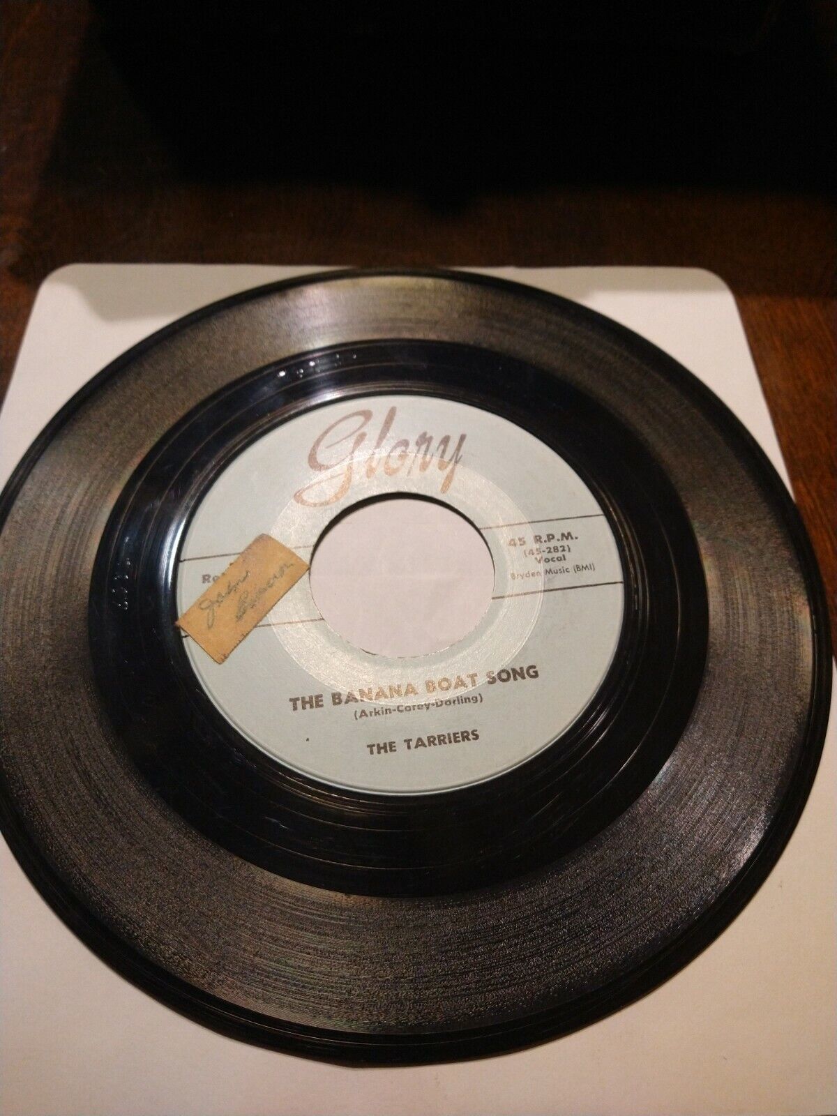 The Tarriers - The Banana Boat Song/No Hidin&#39; Place 7&quot; single 45rpm (1956) - $5.93