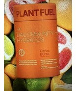 PLANTFUEL Daily Immunity+Hyration CITRUS BURST 15 Stick Packs BB 08/2023 NW - $186.66 MXN