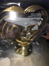 Gold Crystal Dove With Crystals Statue Memorabilia - £13.15 GBP