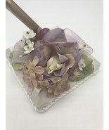 Beverly Clark Collection Penholder English Garden with Lavender Ribbon G... - $44.93 CAD