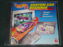 Hot Wheels - CUSTOM CAR DESIGNER - CD-ROM  - $12.00