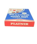 Platnik Giant Size Playing Cards 54 Jumbo Cards Made in Austria 7&quot; x 4 3/4&quot; - $18.93 CAD