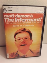 The Informant (DVD, 2010) Ex-Library Matt Damon - £4.17 GBP