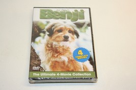 New Sealed - Joe Camp&#39;s 4 Benji Movie Collection - Free Shipping - £5.44 GBP