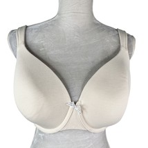 Cacique Bra 38DDD Lightly Lined Full Coverage Cream - £23.18 GBP
