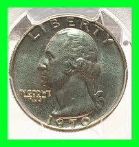 1970 Washington Quarter Dollar 25¢ - Graded PCGS MS66 - UNC Uncirculated  - $98.99