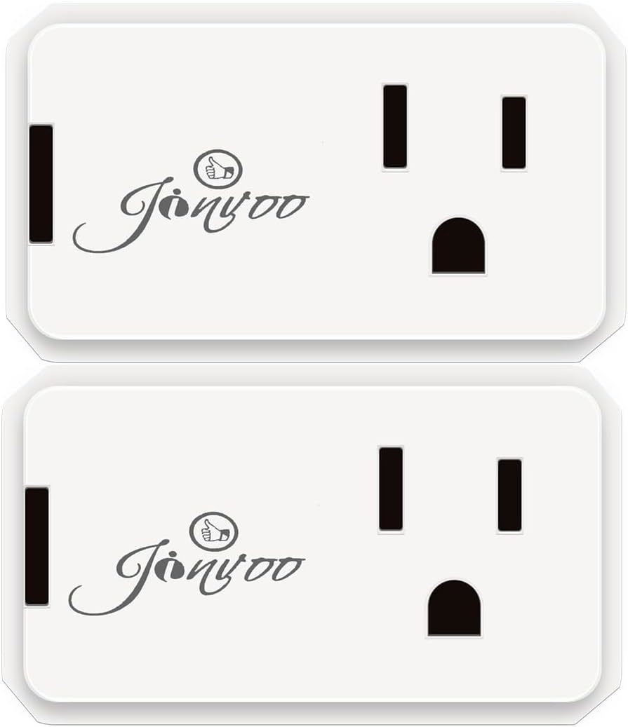 Two-Pack Wi-Fi Smart Plug Wireless Mini Outlet With Timing Function, Sch... - $40.97