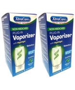 2x Xtra Care Non Medicated Plug In Vaporizer w/ Nightlight Waterless Men... - $364.88 MXN