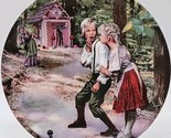 Hansel &amp; Gretel Collector Wall Plate 7 3/4&quot; Grimm&#39;s Fairy Tales Charles ... - $14.99