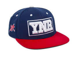 Men&#39;s Young &amp; Reckless Adjustable Snapback Navy Hat Cap White Ynr Frame New $30 - £18.47 GBP