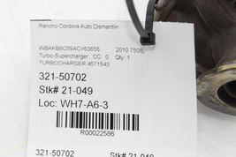 Turbo Turbocharger 4.4L Fits 08-14 BMW X6 22586 image 12