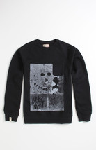 MENS ALTAMONT FELL LION SKULL CREW FLEECE PULLOVER SWEATSHIRT BLACK NEW $62 - £37.16 GBP