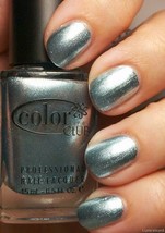 Color Club Lumin-Icent 932 Nail Polish - Silver Color  - £11.79 GBP