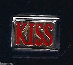 Kiss In Red  Wholesale Italian Charm 9 Mm - £11.88 GBP