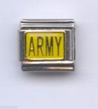 Army #4  Wholesale Italian Charm In Standard 9 Mm - £11.92 GBP
