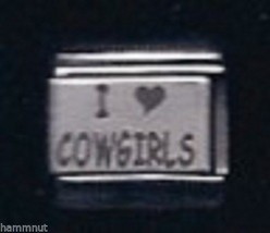 I Heart Cowgirls #11 Wholesale Italian Charm - £9.49 GBP