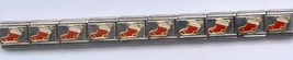 Christmas Stocking Italian Charm Full Starter Bracelet 18 links - $36.75