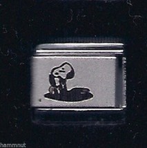 Snoopy  Wholesale Italian Charm 9 Mm - £8.49 GBP