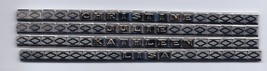 LAURIE  Italian charm Etched Starter Bracelet in 9mm 19 links - $17.95