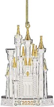 Lenox Disney 2020 Princess Cinderella&#39;s Castle Ornament Silver Christmas... - £12.75 GBP