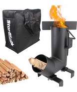 A Portable Wood Burning Camping Stove With A Large Fuel Chamber,, And Fi... - $76.92