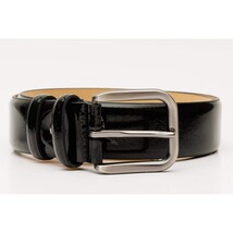 The Dodoma Black Patent Leather Belt image 4