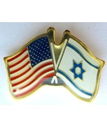 Israel army IDF Israel U.S.A coordination unit pin flag - £7.99 GBP