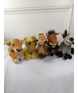 Disney Mattel The Lion King Simba’s Pride set 5 plush Timon Pumbaa Banza... - €30,91 EUR