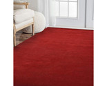 Glitzy Rugs 8 x 11 ft. Hand Knotted Gabbeh Wool Solid Rectangle Area Rug... - $436.20